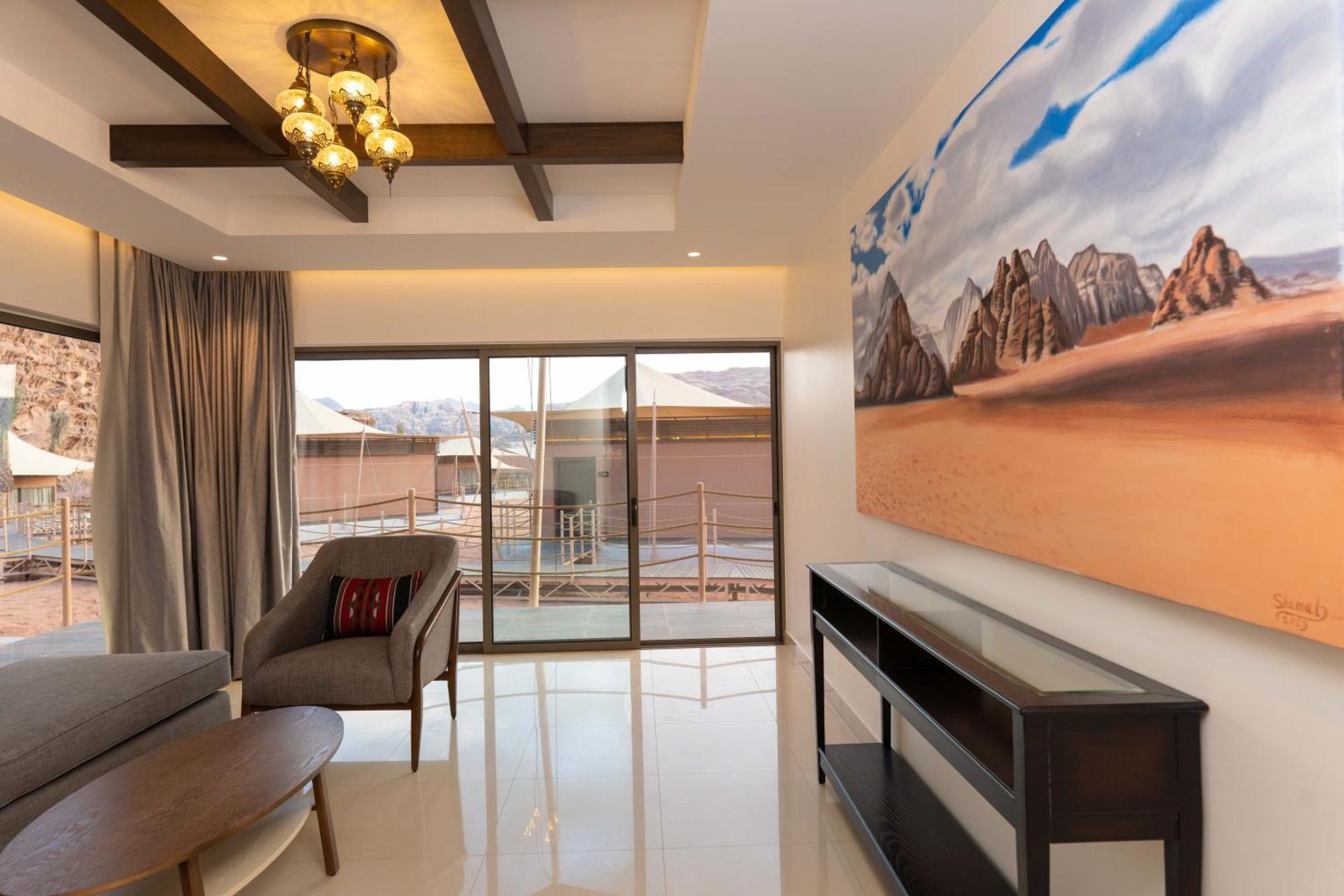 Valley Resort Wadi Rum Bagian luar foto